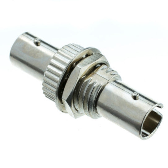 Fiber Optic Coupler, ST/ST Female, Simplex, Metal Housing