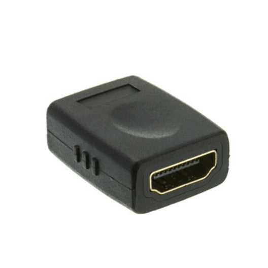 HDMI High Speed Female Coupler, 4K@60Hz, Black