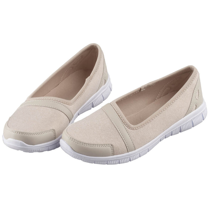 Silver Steps™ Feather Lite Slip-On Shoes-7-Tan