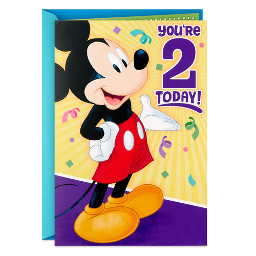 mickey mouse happy 2nd birthday