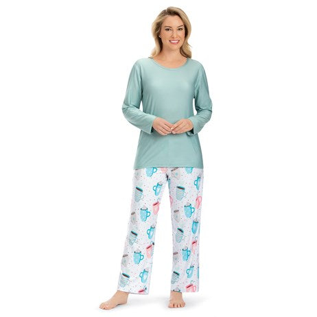 Family Pajamas Matching Women's Mix It Forest Pajamas Set,, 45% OFF