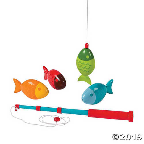 Bright Color Magnetic Fishing Game —