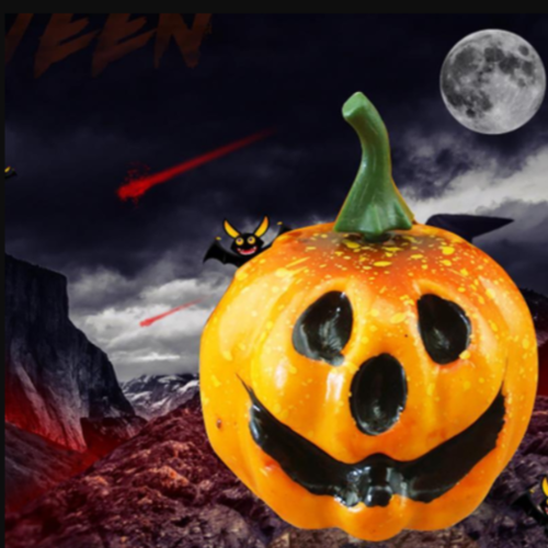 Artificial Pumpkin Foam - 5PCS SET
